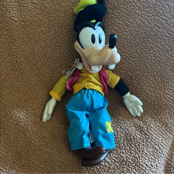 Disney Other - Vintage Disney Parks 16” Disney Goofy Vinyl Head Hands Feet Plush With Tags